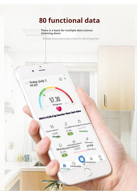 Milex Shape N Fit™ Smart Body Composition Analyzer scale