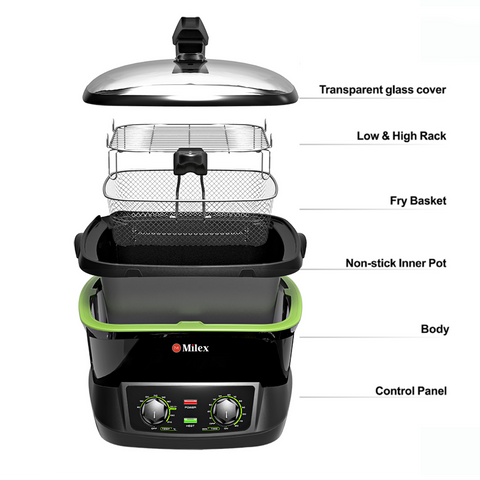 Milex Wonder Chef 18 In 1 Multi-Cooker Master - Milex South Africa