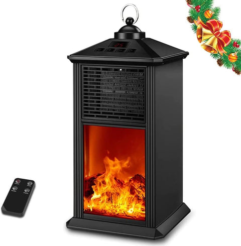 Demo-Milex Fireplace Flame Effect Lantern Heater