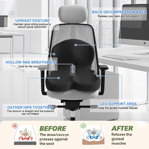 SCIATIX Sciatic Relief Pillow