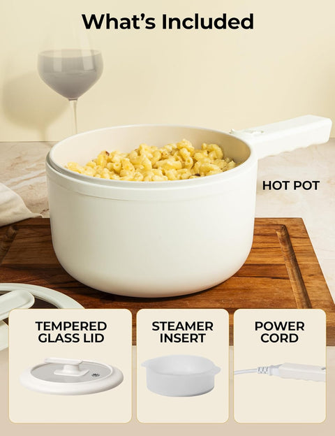 Milex Insta pot Hot – 1.5L Portable Electric Cooker