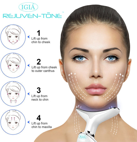 REJUVEN-TONE FACE+CHIN+NECK REJUVENATOR