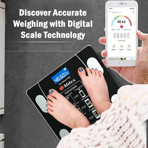 Milex Shape N Fit™ Smart Body Composition Analyzer scale