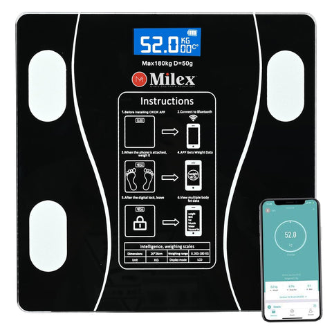 Milex Shape N Fit™ Smart Body Composition Analyzer scale