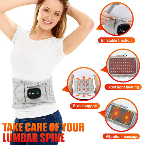 RELAXOR™ AIRBACK HEATED INFLATABLE BACK WRAP