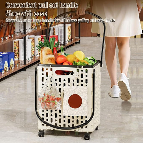 Milex Folding Shopping Cart
