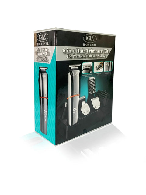IGIA 6-IN-1 ULTIMATE HAIR TRIMMER SET