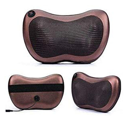 Doctor Pillow Car and Home Massage Pillow with Ergonomic Neck, Back and Lumbar Support