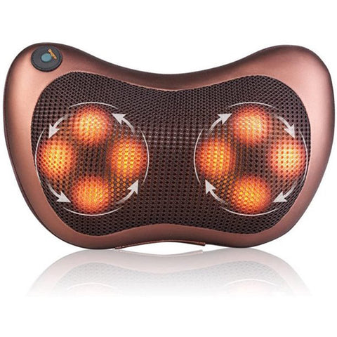 Doctor Pillow Car and Home Massage Pillow with Ergonomic Neck, Back and Lumbar Support