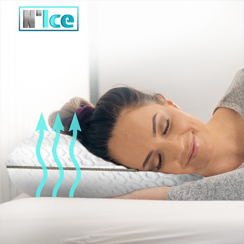 Dr Pillow N'Ice Cooling Memory Foam Pillow