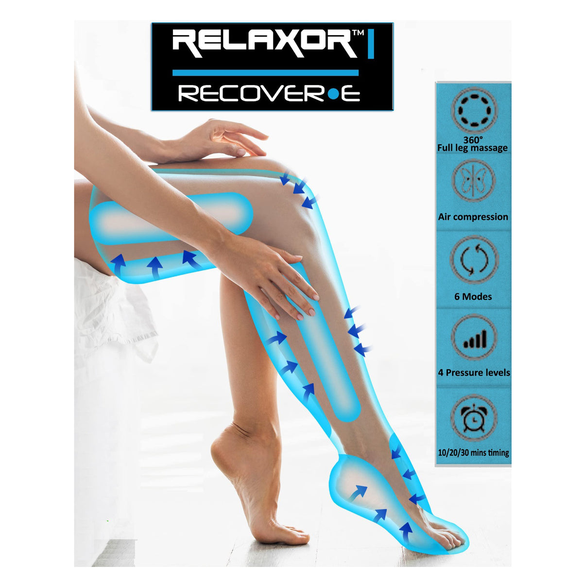 Relaxor Recover-E Full Leg Recovery Therapy – Milex USA