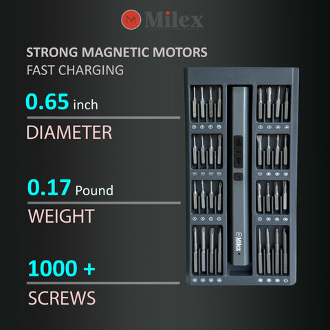 MILEX ELECTRIC 66 PCs INVISIBLE TOOL BOX