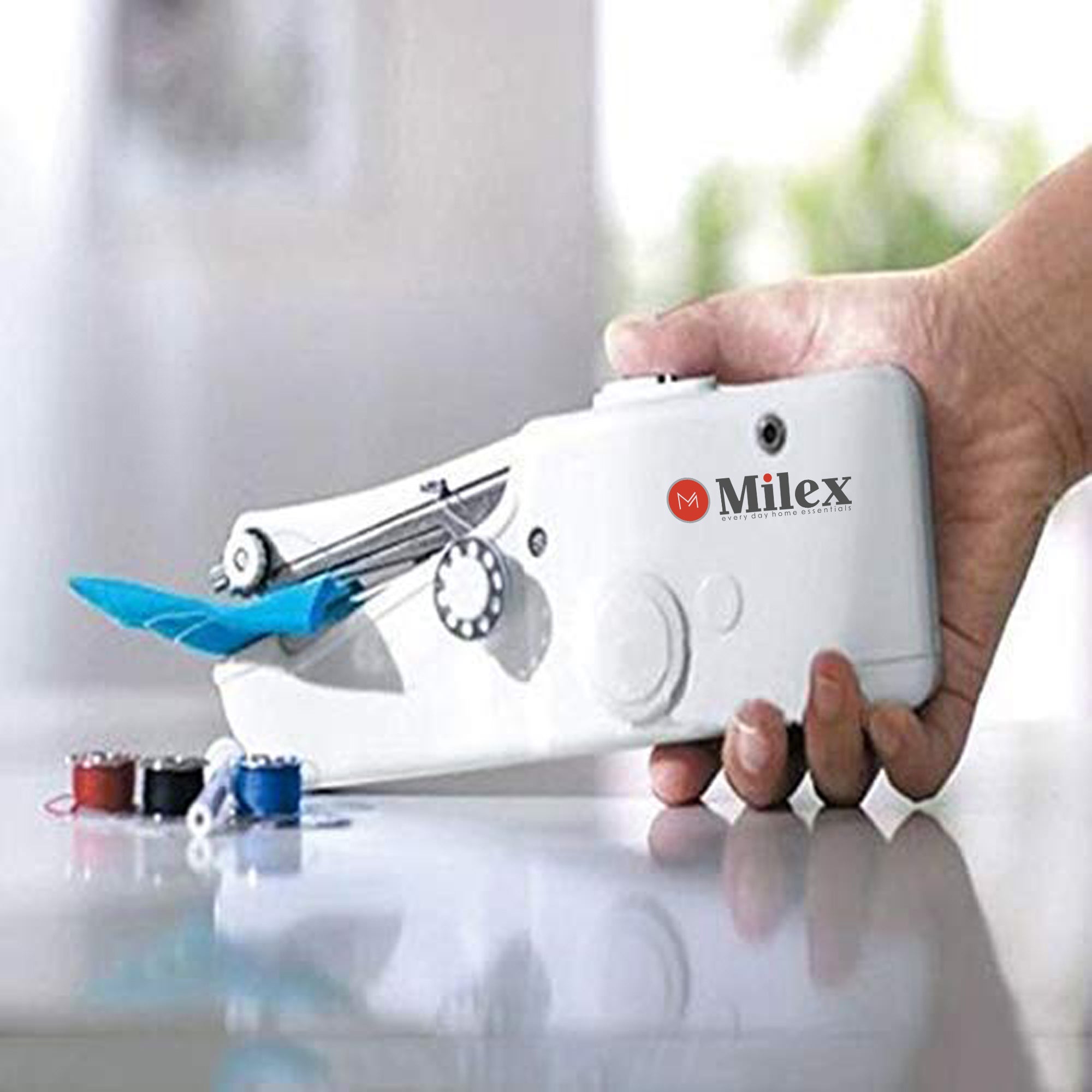 Milex SEW EASY /Portable Handy Stitch – Compact Handheld Circular Loom ...