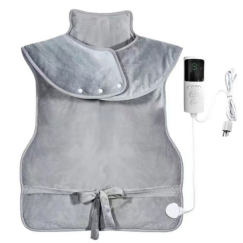 INSTA HEAT BACK Fast Heating, Soft Micro-Plush, Long Power Cord,  Provides Muscle Relief.