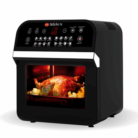 Milex™ Digital Power Airfryer Oven with Rotisserie 12L - Drip Tray