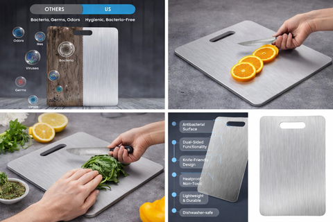 INSTA CUTTING BOARD- titanium cutting boards for kitchen