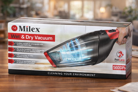 Milex™ Wet & Dry Vacuum + FREE Milex™ Arctic UV Air Cooler & Purifier