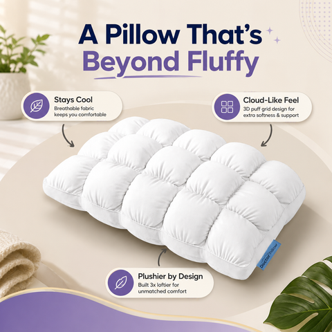 DOCTOR PILLOW DREAMZIE HYBRID ICE WITH BONUS SLIPPER