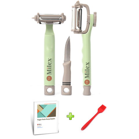 Milex 4 in 1 EZ PEELER PLUS Free recipe book & Oil Brush