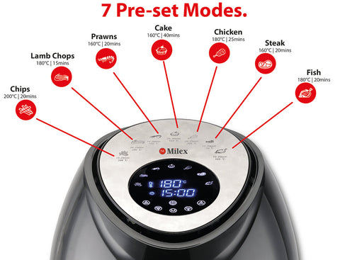 Milex Power 6L Airfryer XXXL - Milex South Africa