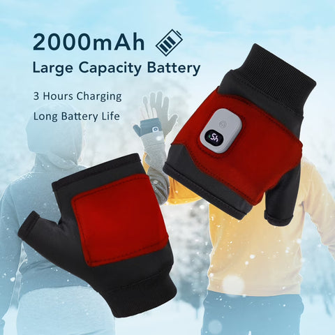 IGIA Insta Heat Gloves – Rechargeable Heated Fingerless Gloves