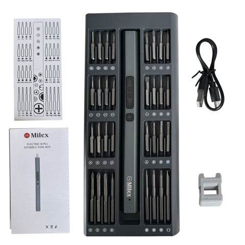 MILEX ELECTRIC 66 PCs INVISIBLE TOOL BOX