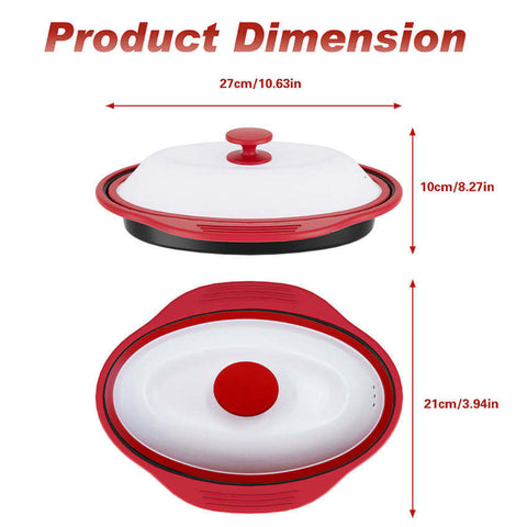 Milex INSTA MICROWAVE FRYING PAN
