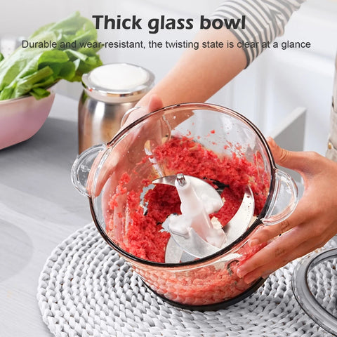 Milex Insta chop elite with 39-page recipe booklet included, 4-layer stainless steel blade , turbo 300W