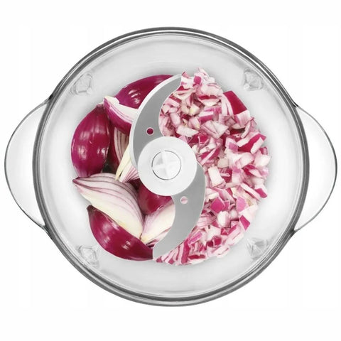 Milex Insta chop elite with 39-page recipe booklet included, 4-layer stainless steel blade , turbo 300W