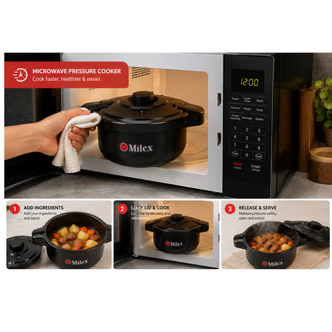 MILEX INSTA MICROWAVE BLACK