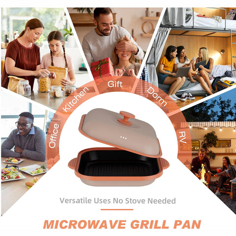 MILEX INSTA MICROWAVE BAKING PAN