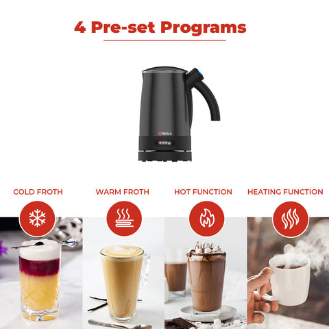 Milex Creamy Craft Milk Frother + Milex Stick O Cinno + 2 FREE Ankle Comfy Socks