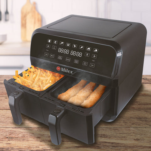 Milex Dual 9L Air Fryer - Milex South Africa