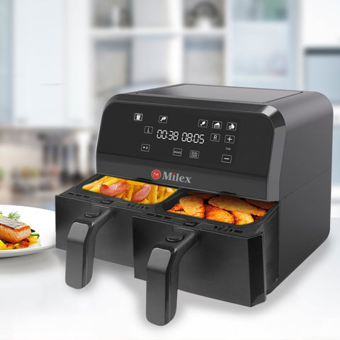Milex Dual 9L Air Fryer - Milex South Africa