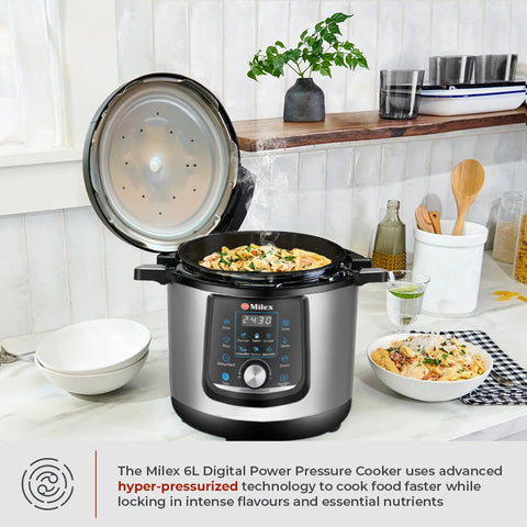 Milex 6L Digital Power Pressure Cooker