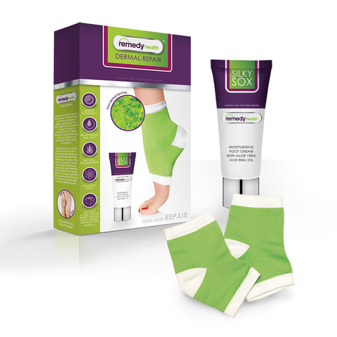 Remedy Health Silky Sox Spa Gel Pedicure Set