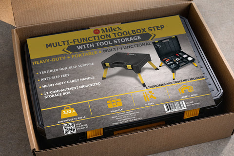 Milex Multi-Function TOOLBOX STOOL
