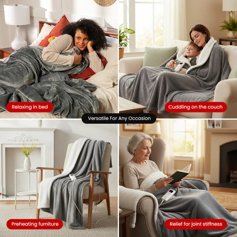 Milex Electric Fleece Blanket
