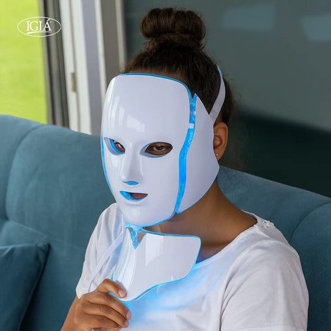 Igia LED Facial Mask – 7-Colour LED Light Therapy for At-Home Skincare
