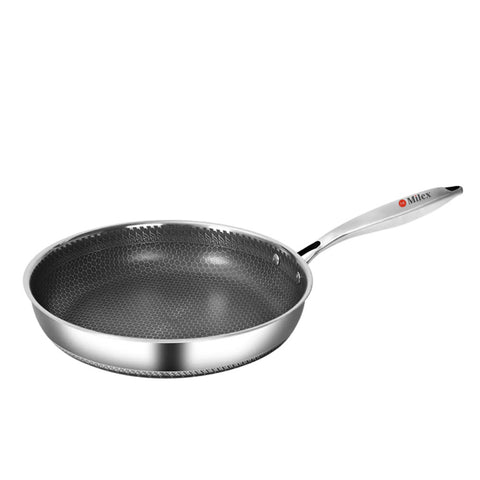 Milex Stainless Steel 11 inch Frying Pan