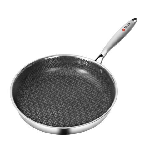 Milex Stainless Steel 11 inch Frying Pan