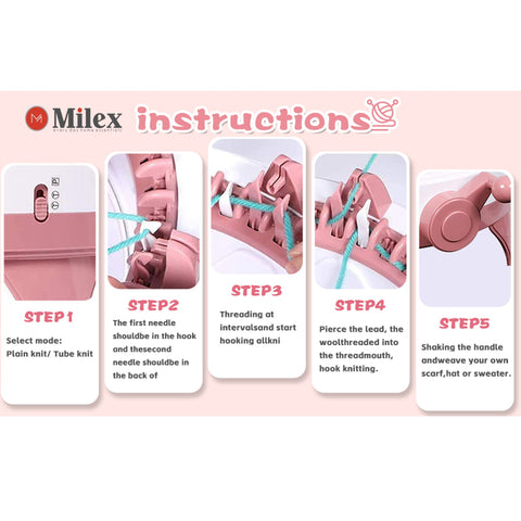 Milex Automatic Knitting Machine